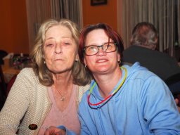 Karinchen und Hansi P. im GH Timo am 5.12.2025